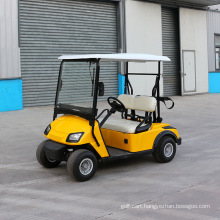 Yellow 2 Seater Golf Buggy, off Road Electric Golf Cart